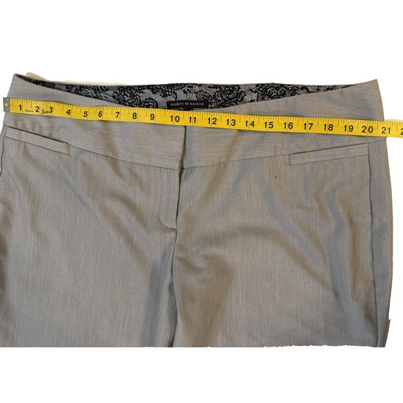 Metaphor Pants Womens 20 Gray Modern Fit Bootcut Dress Career Work Trousers - Picture 2 of 6